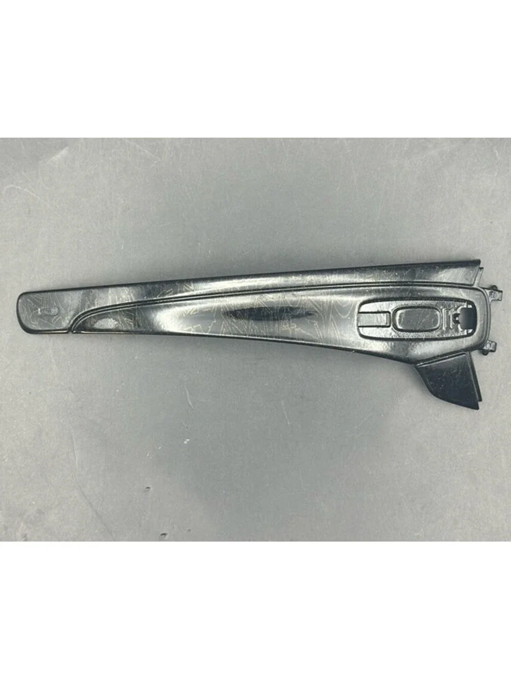 Oakley Batwolf OEM Polished Black Gold Text Right Replacement Arm